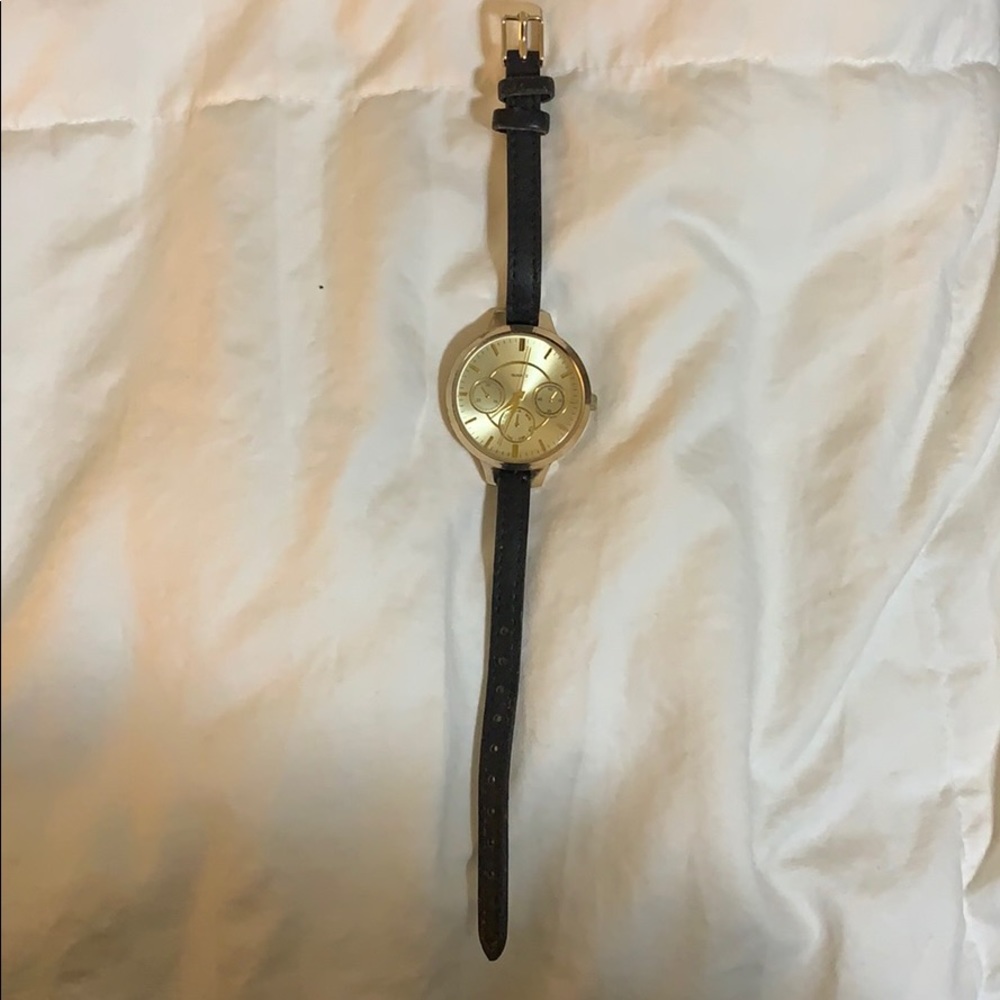 Watch- black band